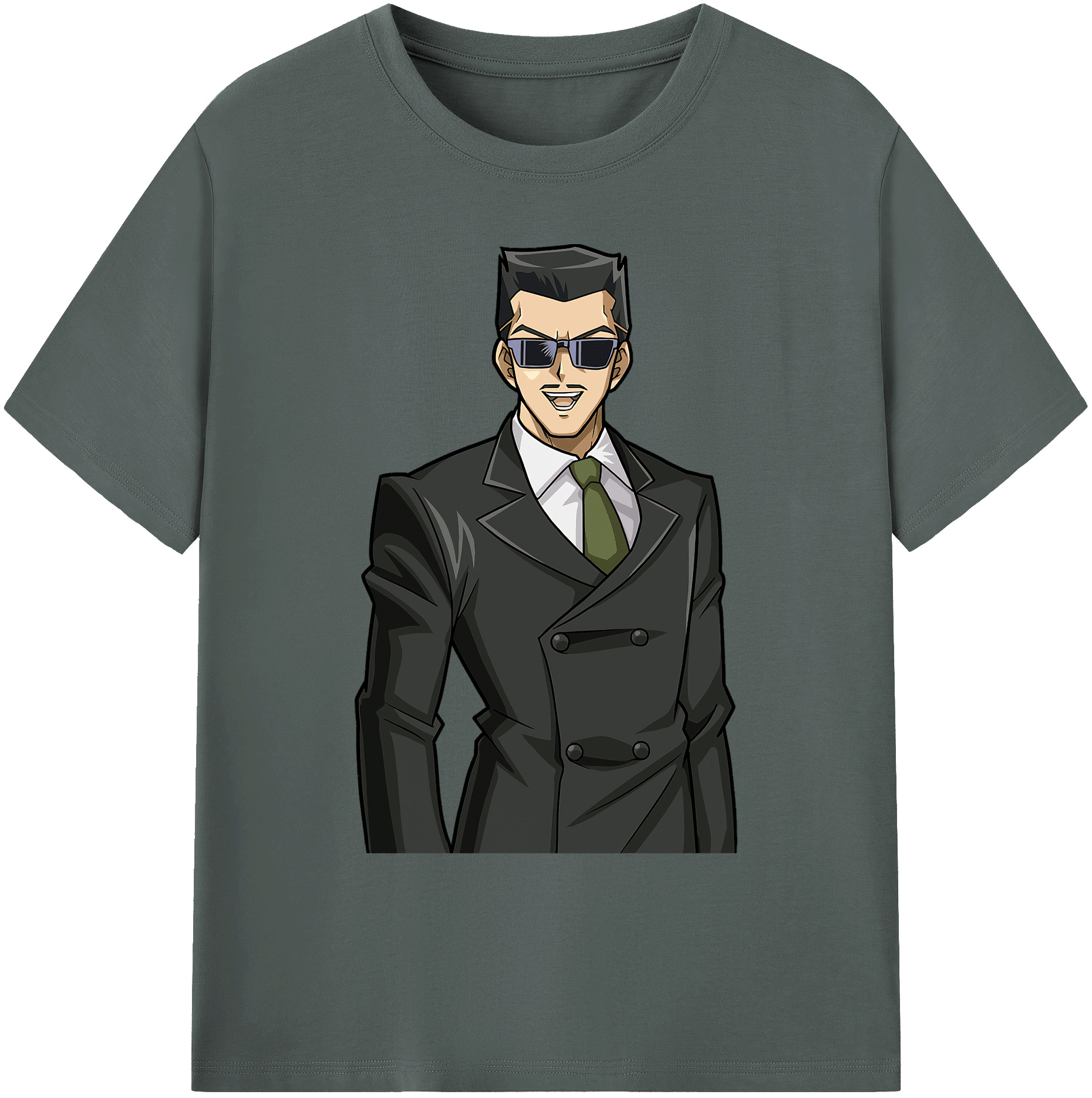 （画像用） 遊☆戯☆王 Yu-Gi-Oh! 綿100％ メンズ半袖Tシャツ｜肌触りやわらか＆通気性